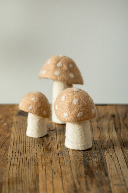 Dotty mushroom - Beige