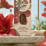 Incense Garden Citronella & Red Lilies