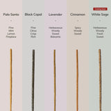 Black Copal Hand-Rolled Incense Stick