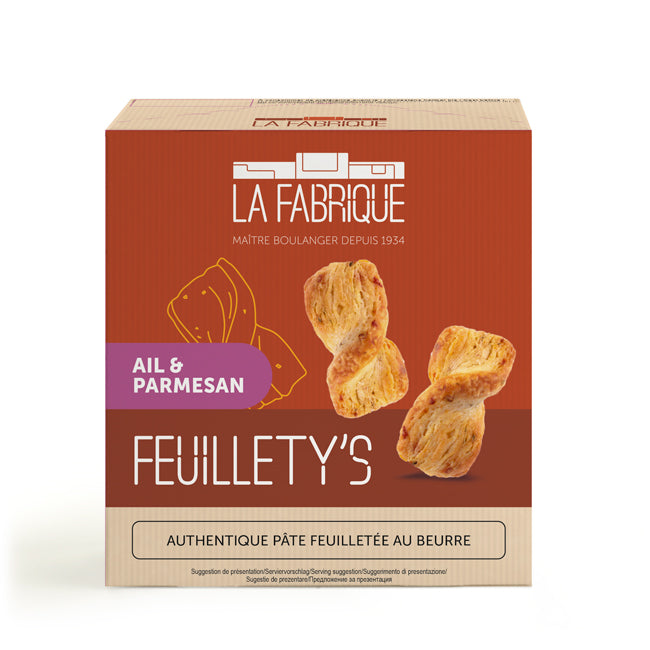 Garlic and Parmesan Feuillety's
