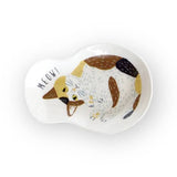 Small Cat Plate - Mikeneko Mii