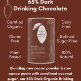 65% Dark Organic Drinking Chocolate