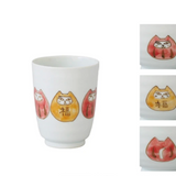 Rokunekodaruma Red Teacup