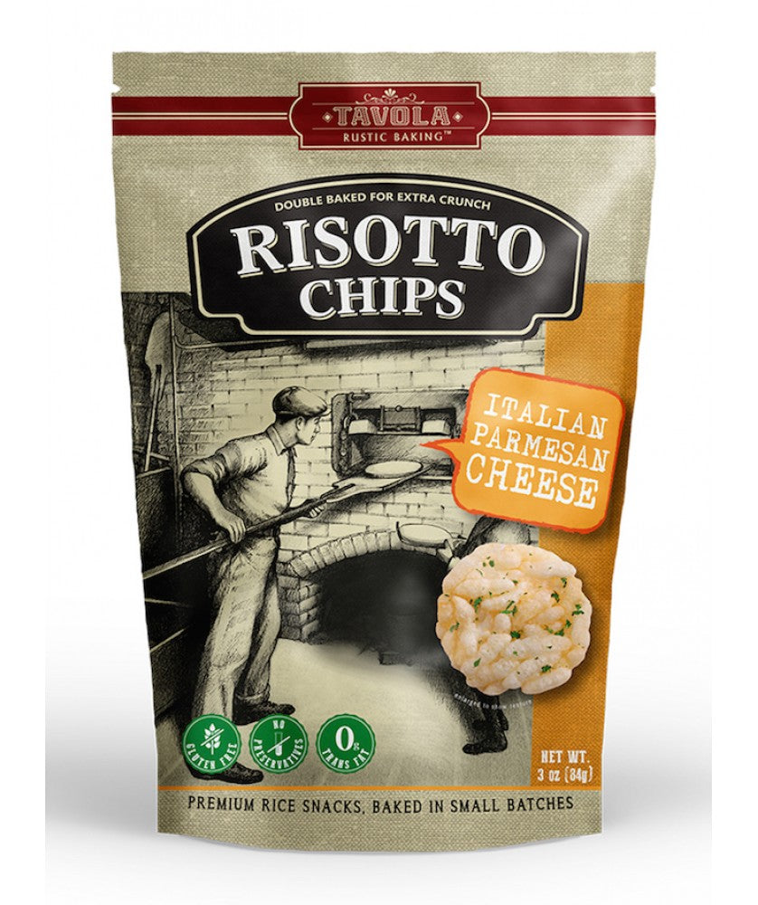 Risotto Chips - Italian Parmesan Cheese