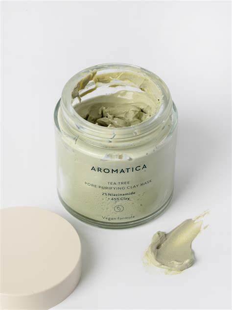 Tea tree Pore Purifying Clay Mask  2% Niacinamide + 45% Clay