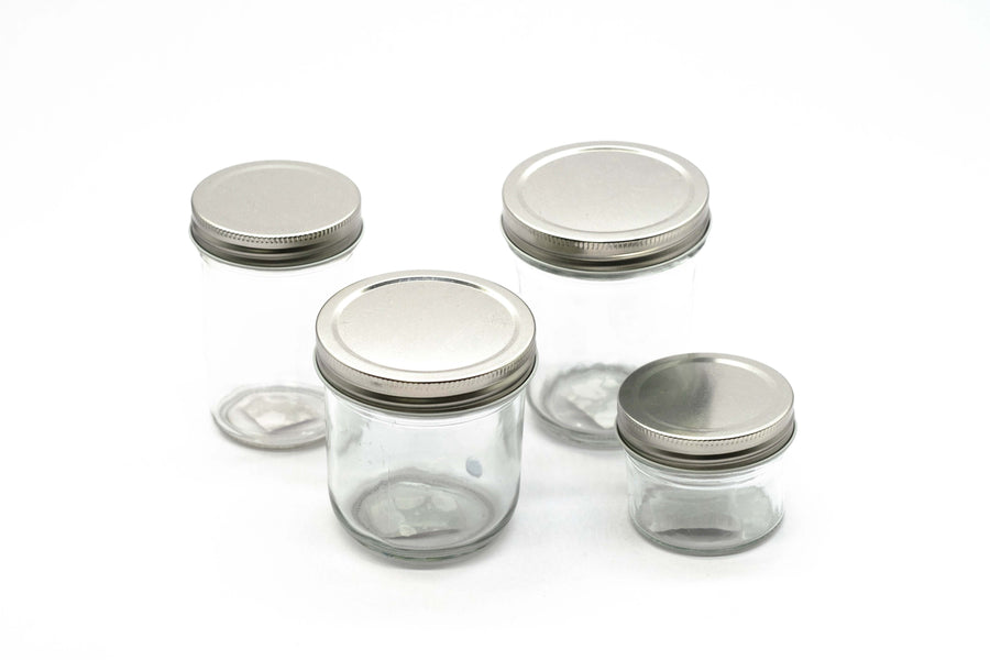 silver screw lid bottle 100ml-160ml