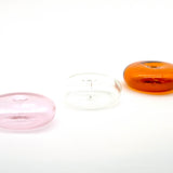 Glass incense holder - Pink