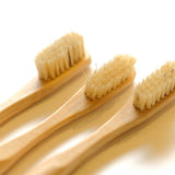 Eco Bamboo Tooth Brushes (Horsehair) - Adult (3Pcs)