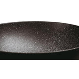 Non-stick French omelet pan with lid | 28 cm | black