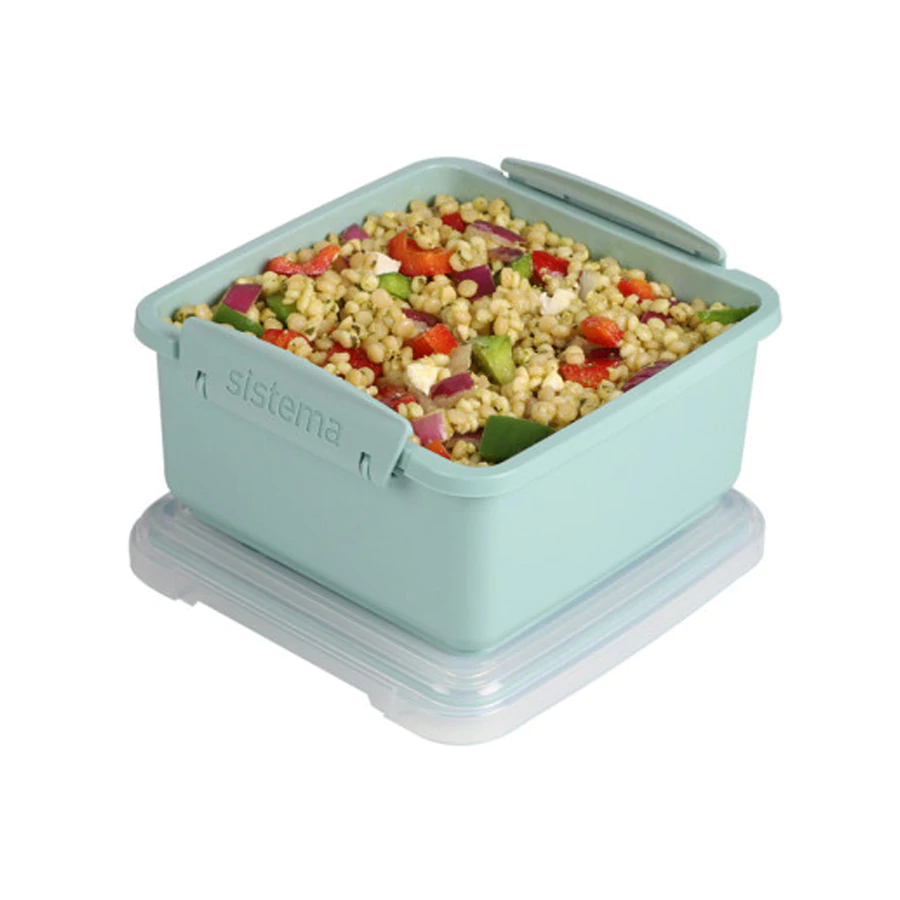 Recycled Plastic Box - Lunch Plus 1.2L