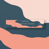 Bitter Pink Ginger (30 sticks & Holder)