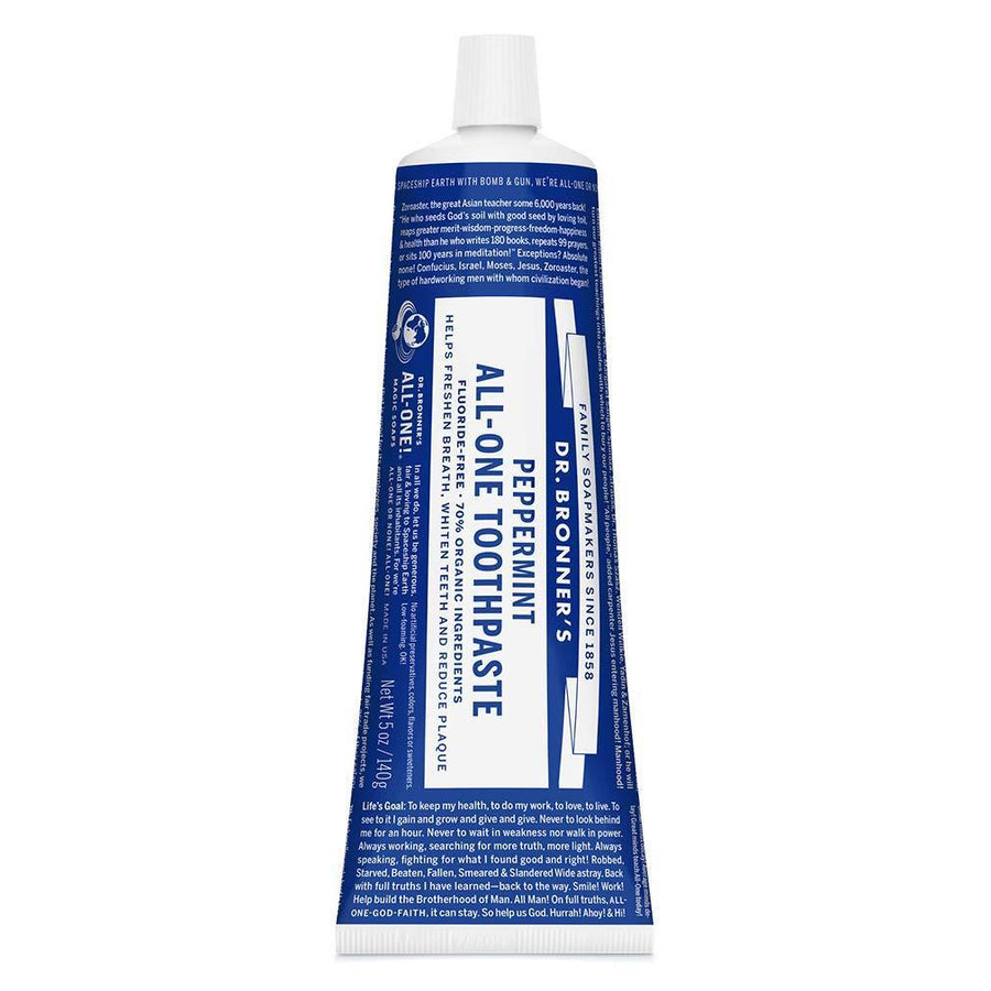 Dr Bronner Organic Peppermint Toothpaste