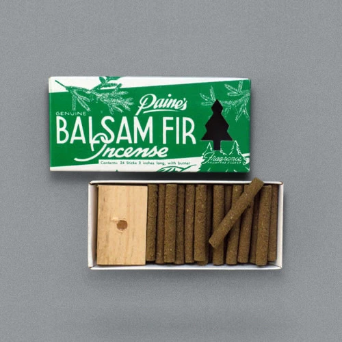 Balsam Fir Sticks & Holder 24pcs