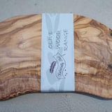 橄欖木無把柄砧板 15.5"