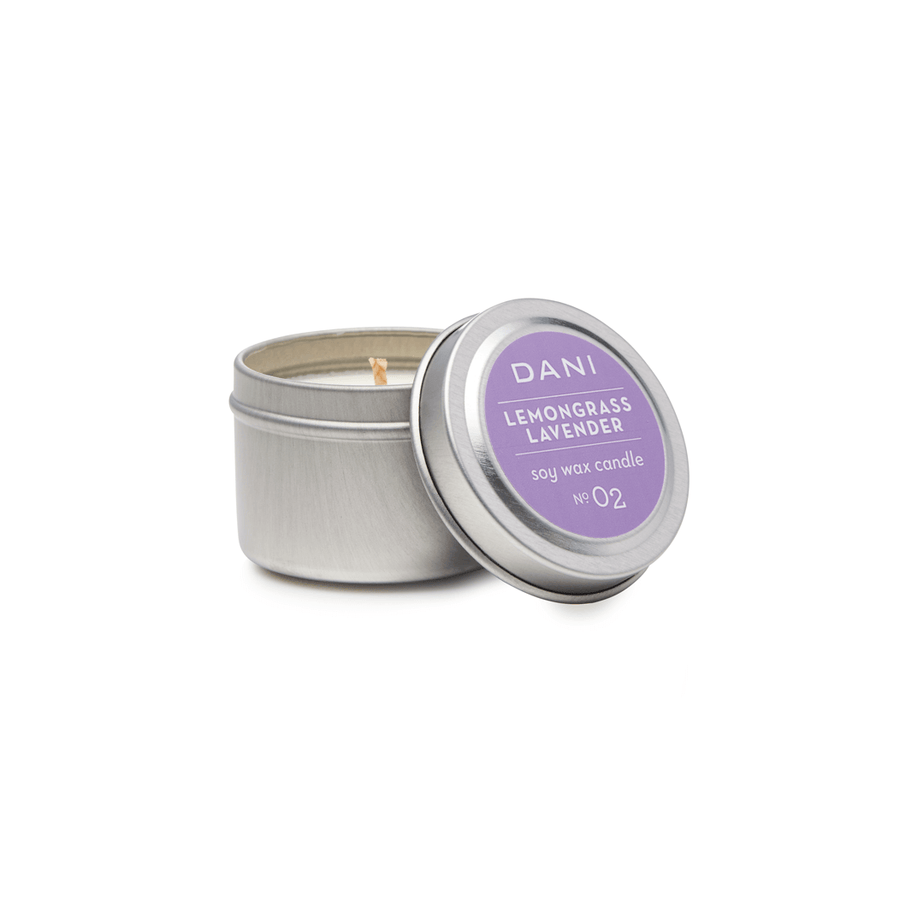 Lemongrass Lavender Travel Tin Candle