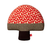 紅色蘑菇靠枕