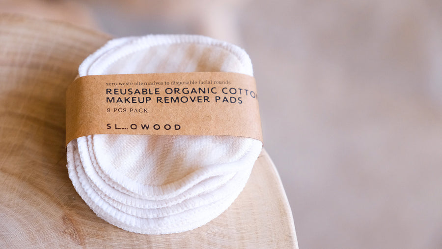 Reusable Organic Colored Cotton Make Up Remover Pads (8Pcs)