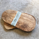 Olive Wood Cutting Board no handle 12"