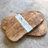 Olive Wood Cutting Board no handle 12"