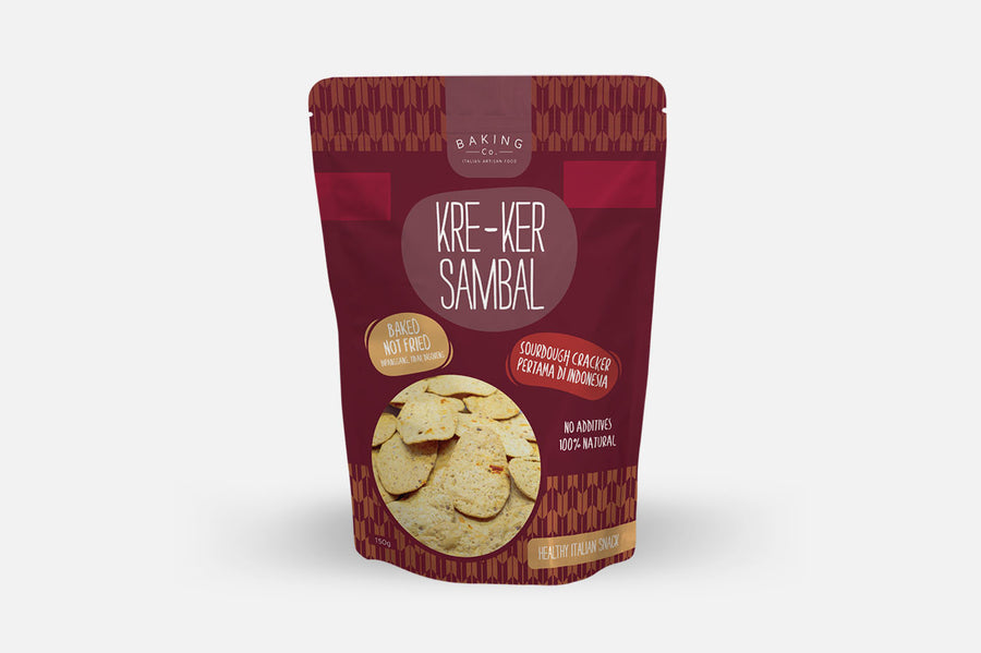 Sourdough Cracker - Sambal (Chilli Sauce) 150g