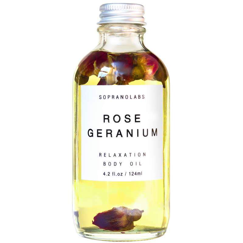 Rose Geranium Relaxation Body Oil