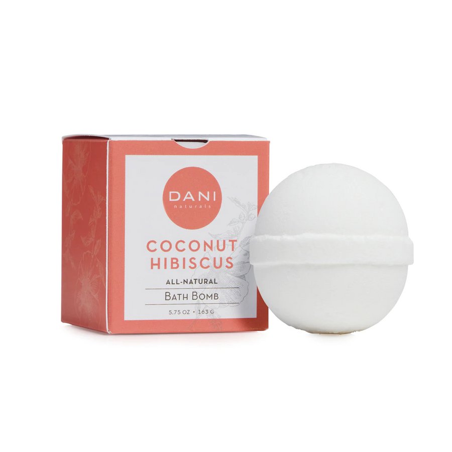Bath Bomb, Coconut Hibiscus
