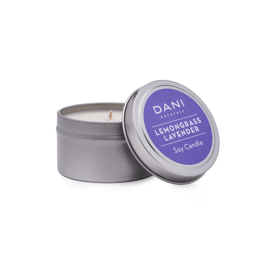 Lemongrass Lavender Candle Tin