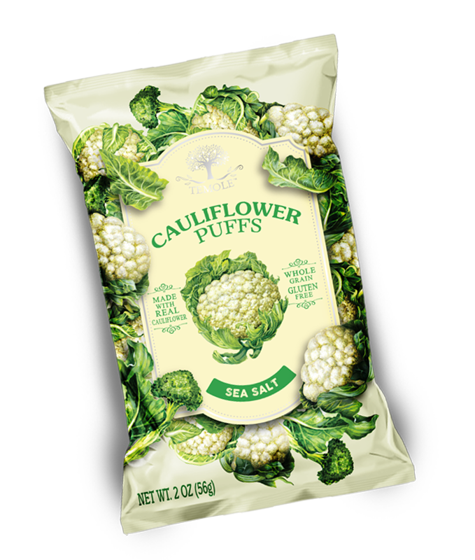 Cauliflower Puffs Sea Salt 56G