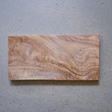 Olive Wood Rectangle Cutting Board/ Serving Board 12" x 6"