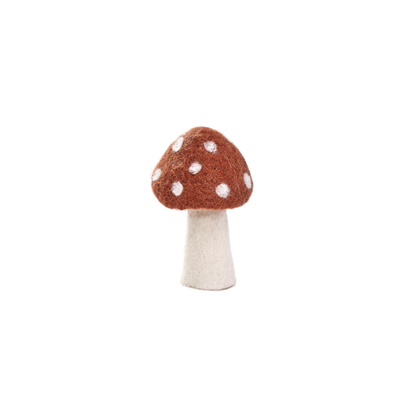 Dotty Mushroom - Coral - S
