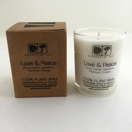 Love & Peace Votive Candle