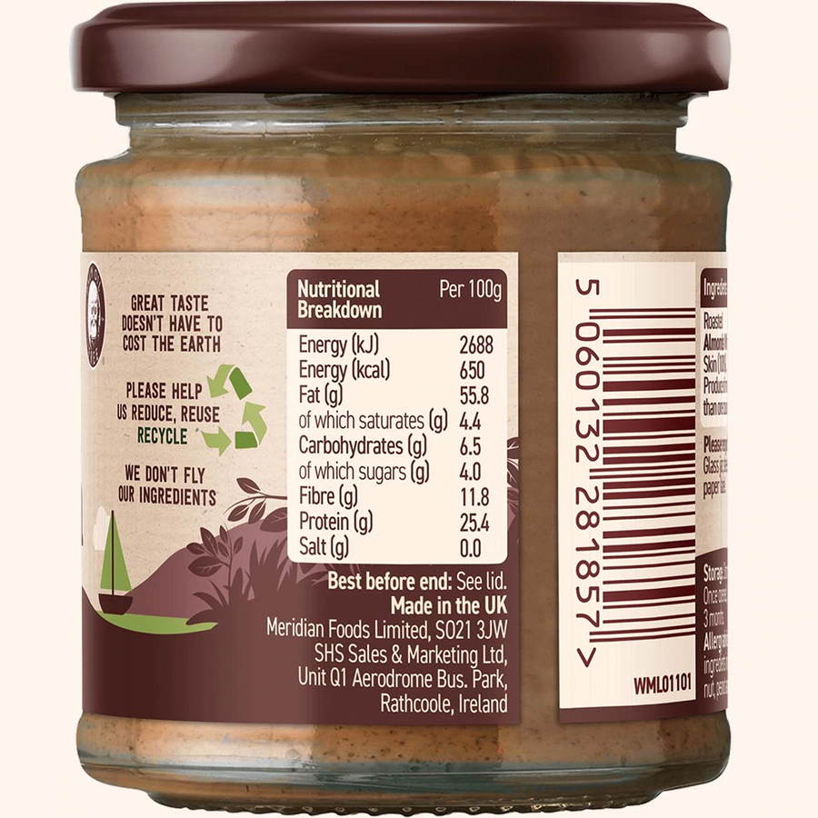 Crunchy Almond Butter 100%