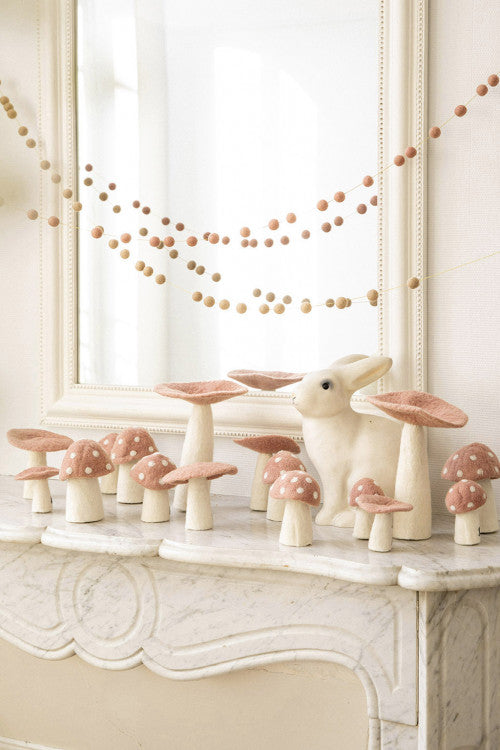 Muskhane mushrooms - Quartz pink S