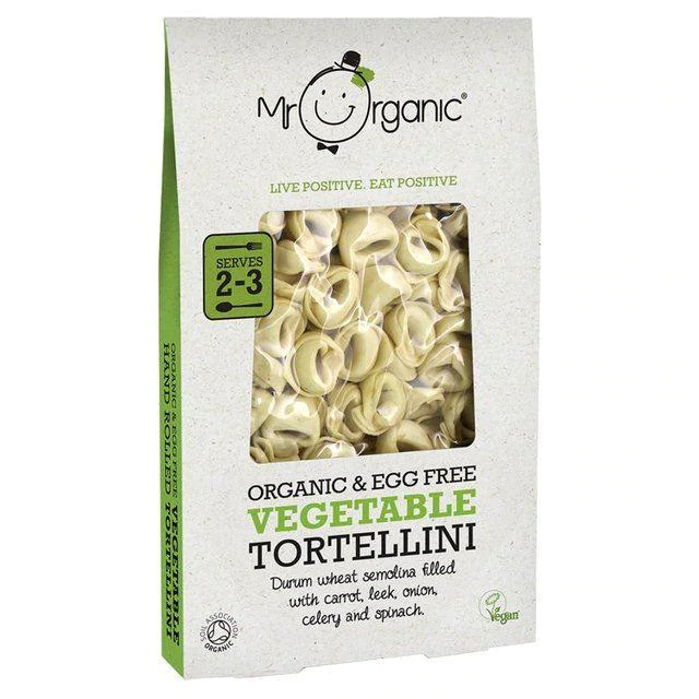 Organic Vegan Vegetable Tortellini