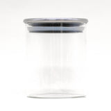 silver lid glass  85 x 100mm -475ml