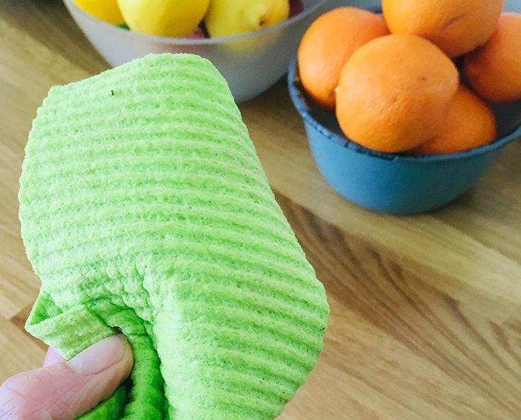 100% Natural Reuable Sponge Cloths 5Pcs